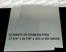 Flat brushed stainless for sale  Millersville