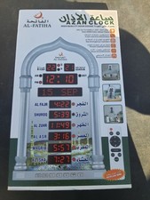 Azan clock led for sale  Owosso