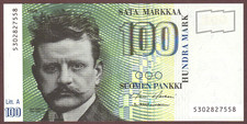 Finland 100 markkaa for sale  Rockville