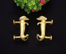 Dachshund Dog Design Armário Puxador Bronze Animal Temático Botão de Janela Par DM208 comprar usado  Enviando para Brazil