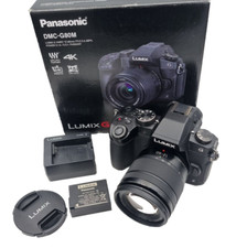 Panasonic LUMIX DMC-G80M czarny + obiektyw 12-60 mm ASPH Power OIS na sprzedaż  Wysyłka do Poland