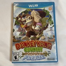 Donkey Kong Country: Tropical Freeze (Wii U, 2014) Completo na Caixa Novo Na Caixa. Testado! comprar usado  Enviando para Brazil