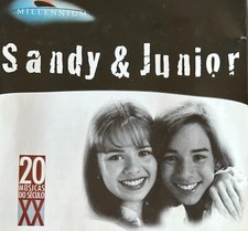 CD SANDY & JUNIOR MILLENNIUM ÉXITOS 20 MÚSICAS DO SÉCULO XX AQUITIENESLOQUEBUSCA comprar usado  Enviando para Brazil