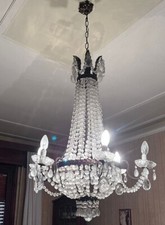 Old classic chandelier usato  Roma