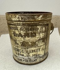 Vintage lard bucket for sale  Wilmot