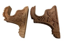 brown curtains rod brackets for sale  Cleveland