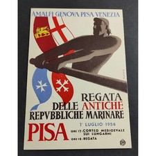 Cartolina regata delle usato  Alessandria