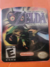 Adesivo de etiqueta lenticular Legend of Zelda Majora's Mask N64 raro  comprar usado  Enviando para Brazil