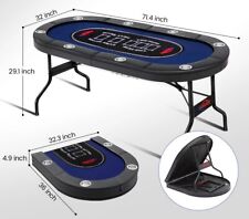 Foldable player poker for sale  Shipping to Ireland