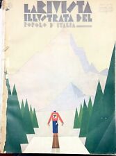 Rivista illustrata 1928 usato  Magenta