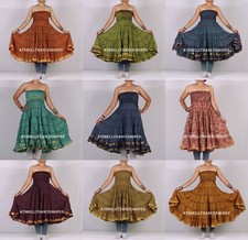 Vestido de fada Upcycle, roupas de festival Fae, vestido boho em camadas, vestido cigano cosplay comprar usado  Enviando para Brazil