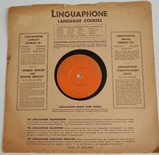 1950 linguaphone brush for sale  SPALDING