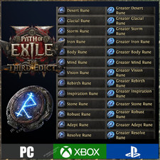 PATH OF EXILE 2 💎 RUNY 💎 WIĘKSZE RUNY 💎 ŻELAZNA RUNA 💎 NOWY SEZON POE2 OTCHŁAŃ na sprzedaż  PL