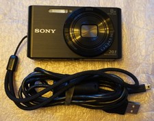 Używany, Sony Cyber-shot DSC-W830 20,1 MP Aparat cyfrowy Czarny Zoom 8 razy na sprzedaż Używany, Sony Cyber-shot DSC-W830 20,1 MP Aparat cyfrowy Czarny Zoom 8 razy na sprzedaż  Wysyłka do Poland