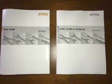 Serra de corte TS 500 i 500i TS500 TS500i STIHL oficina manual de serviço e peças comprar usado  Enviando para Brazil