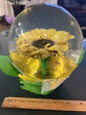 Sunflower glass globe. for sale  Fayetteville