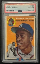 1954 topps hank for sale  Woodstock