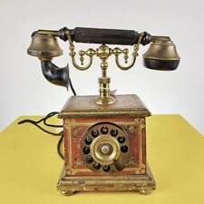 Telefono vintage legno usato  Ferrara