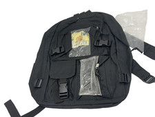 Mochila preta bolso transparente frente fivela alças escola juvenil mochila casual nova, usado comprar usado  Enviando para Brazil