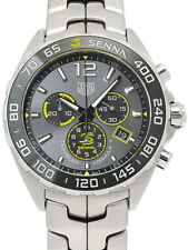 Quartzo masculino TAG Heuer Formula 1 Ayrton Senna Special CAZ101AF.BA0637 #T322 comprar usado  Enviando para Brazil