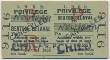 Seaton delaval lner for sale  SWINDON