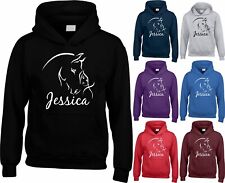 Personalised hoodie horse for sale  HUDDERSFIELD