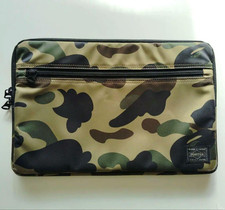 A BATHING APE x PORTER Camuflagem MacBook Air Capa Verde Oliva [EX] LTD De JP comprar usado  Enviando para Brazil