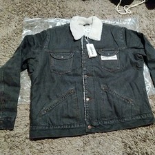 Wrangler jeansjacke sherpa gebraucht kaufen  Sonsbeck
