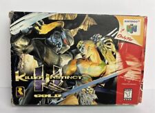 Killer Instinct Gold Nintendo 64 N64 completo na caixa novo na caixa autêntico com pôster comprar usado  Enviando para Brazil