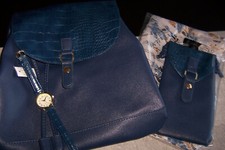 Blauer rucksack handytasche gebraucht kaufen  Schwanewede