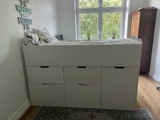 Hochbett kinderbett treppe gebraucht kaufen  Hamburg