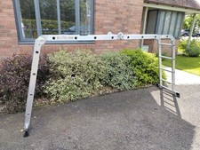 Folding aluminium scaffold for sale  NEWPORT