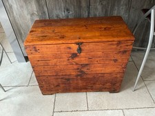 Old pine chest for sale  TAMWORTH