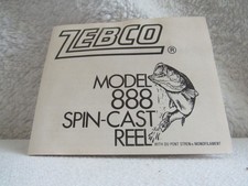 Original zebco 888 for sale  Greencastle