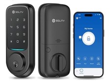 Fechadura de porta digital inteligente Solity No-Hub, projetada na Coréia, entrada sem chave, Wi-Fi comprar usado  Enviando para Brazil