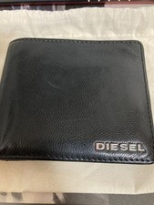 Carteira Diesel Bifold Preta Logotipo Original Masculina Vintage JPN comprar usado  Enviando para Brazil