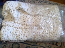 Copriletto matrimoniale bianco usato  Italia
