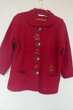 Veste rouge vintage d'occasion  Ouzouer-sur-Loire