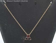 gold 14k stone necklace three for sale  Saint Louis