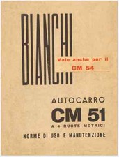 Autocarro bianchi cm51 usato  Vimodrone