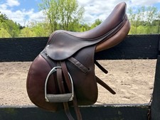 English jumping saddle for sale  Sawyer