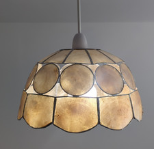 Capiz shell lampshade for sale  BRISTOL