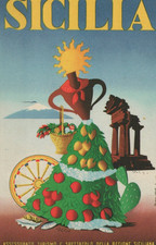Cartolina sicilia assessorato usato  Bologna