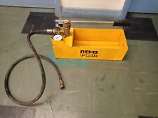 Rems pressure pump for sale  CHATHAM