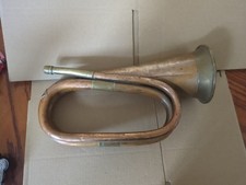 Vintage brass bugle d'occasion  Expédié en Belgium