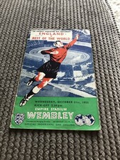 England rest programme for sale  WISBECH