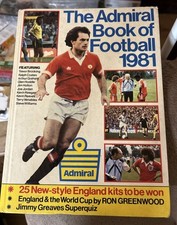 Admiral book football for sale  CARLISLE
