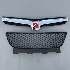 07-10 Saturn Sky linha vermelha grade frontal radiador superior inferior malha cromada conjunto fabricante de equipamento original comprar usado  Enviando para Brazil