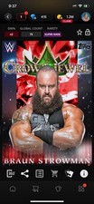 Topps Slam WWE *Digital* 2019 Crown Jewel Vermelho - Braun Strowman 75cc comprar usado  Enviando para Brazil