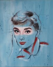 Audrey hepburn dipinto usato  Milano